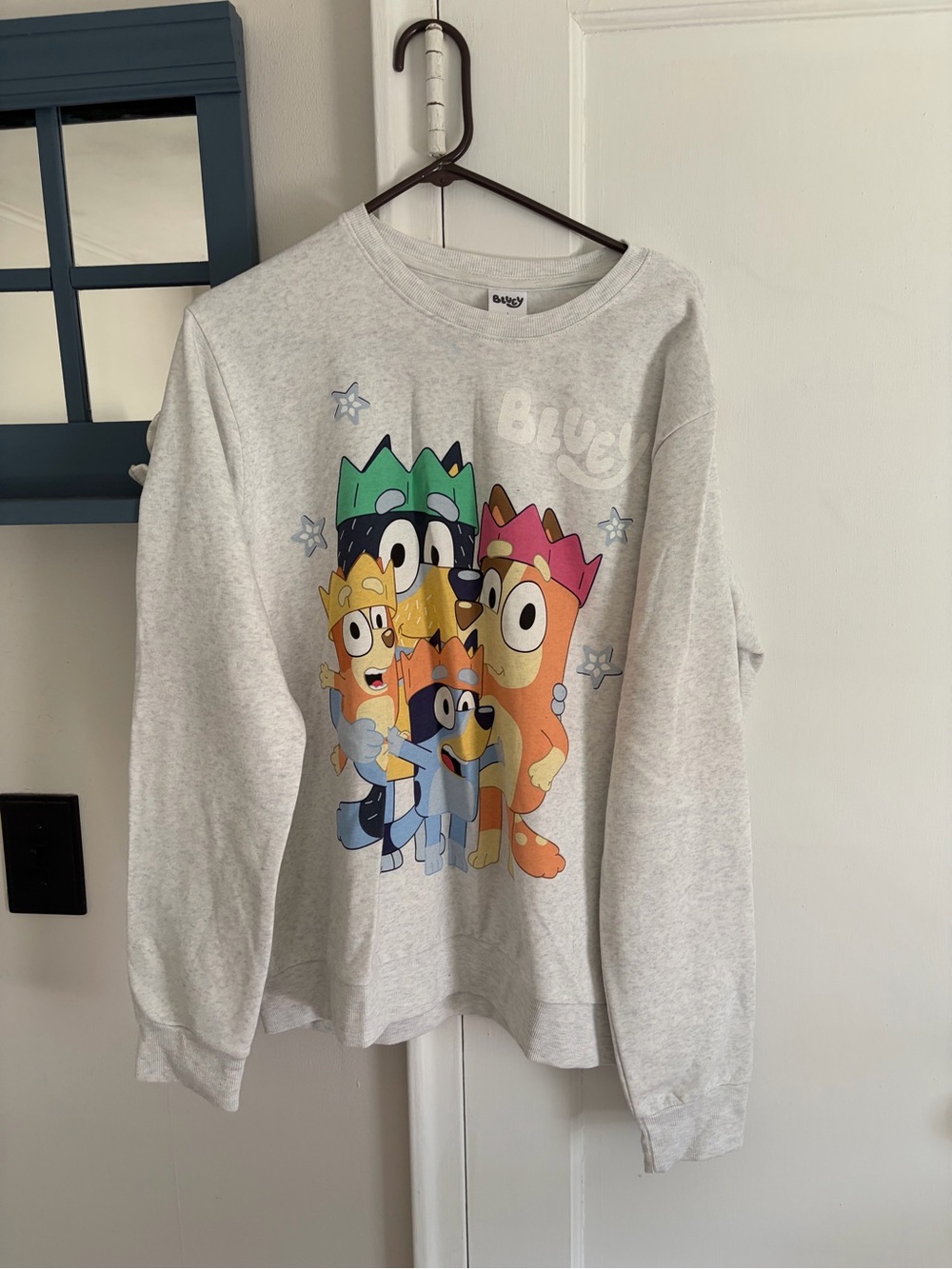 Gray Graphic Bluey Sweatshirt